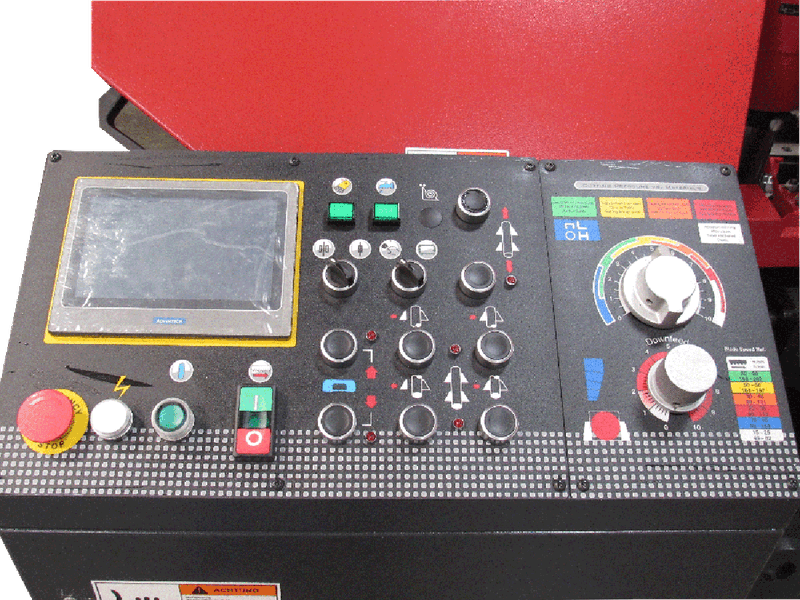 18.11” X 19.68” ACRA MODEL 5046HA FULLY AUTOMATIC DOUBLE COLUMN HYDRAULIC BANDSAW