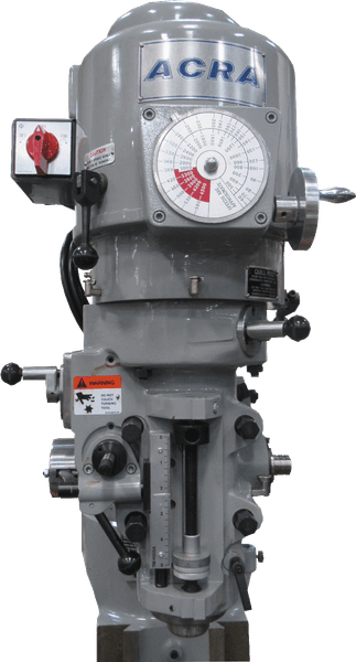 ACRA MODEL LCM-42 VERTICAL VARIABLE SPEED MILLING MACHINE