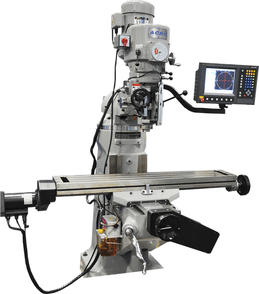 ACRA MODEL LCM42-2 AXIS VERTICAL CNC MILLING MACHINE WITH ACU-RITE MILLPOWER CONTROLLER