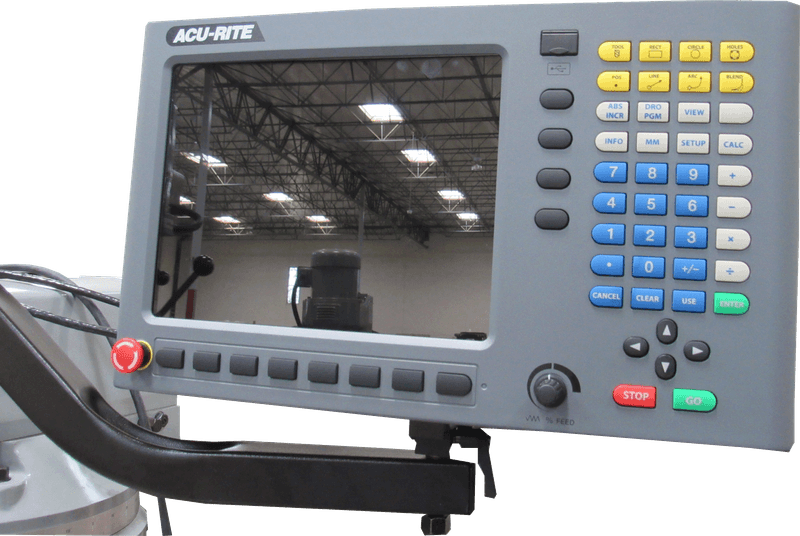 ACRA MODEL LCTM-1 CNC 2 AXIS VERTICAL MILLING MACHINE WITH ACU-RITE MILLPOWER CONTROLLER