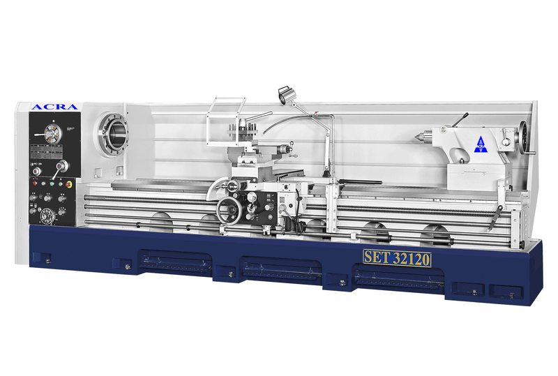 32" X 120" ACRA MODEL 32120SET PRECISION GAP BED ENGINE LATHE