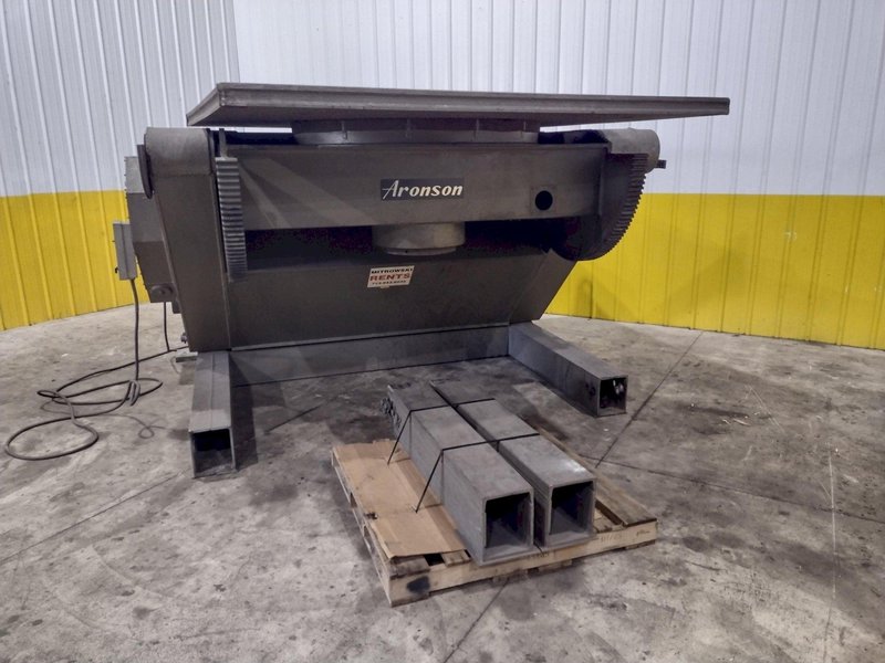 50,000 LB ARONSON MODEL #HD-500VF WELDING POSITIONER: STOCK 24016
