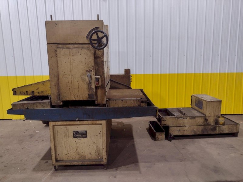 37&quot; TIMESAVERS MODEL #137-1HDMW WET BELT GRINDER SANDER: STOCK #19869