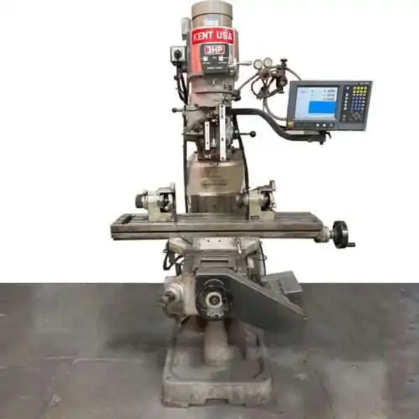 Kent KTM-3VS 9″ x 42″ Variable Speed CNC Vertical Milling