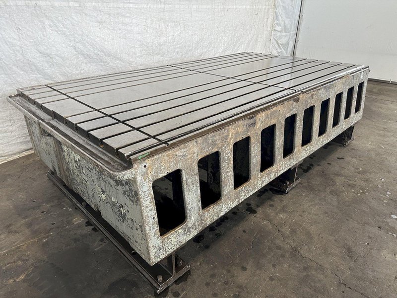 68&quot; X 124&quot; T SLOTTED WITH LEG SUPPORTS. STOCK # 0312623