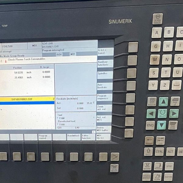Peddinghaus FDB-2500 Plate Processor, 2005