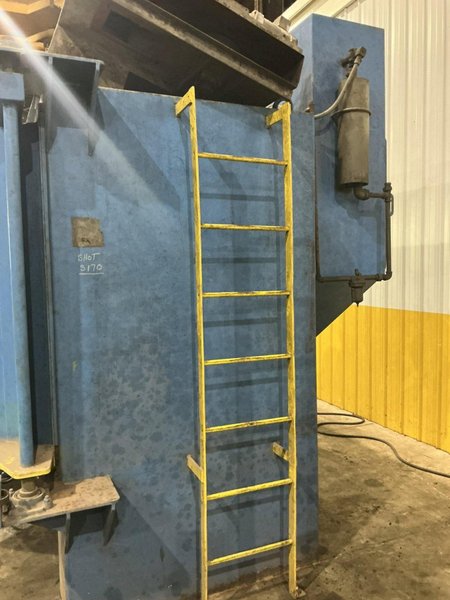 72” TABLE PANGBORN MODEL 6LK-7 ROTOBLAST SHOT BLAST MACHINE: YOBRO #25134