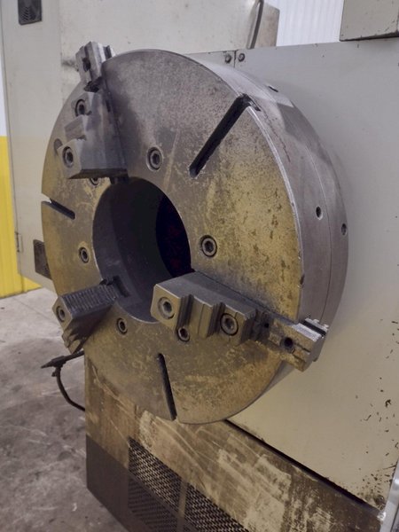 35" x 120" WILLIS MODEL #PK35 HOLLOW SPINDLE ENGINE LATHE 10" HOLE: YOBRO #24547