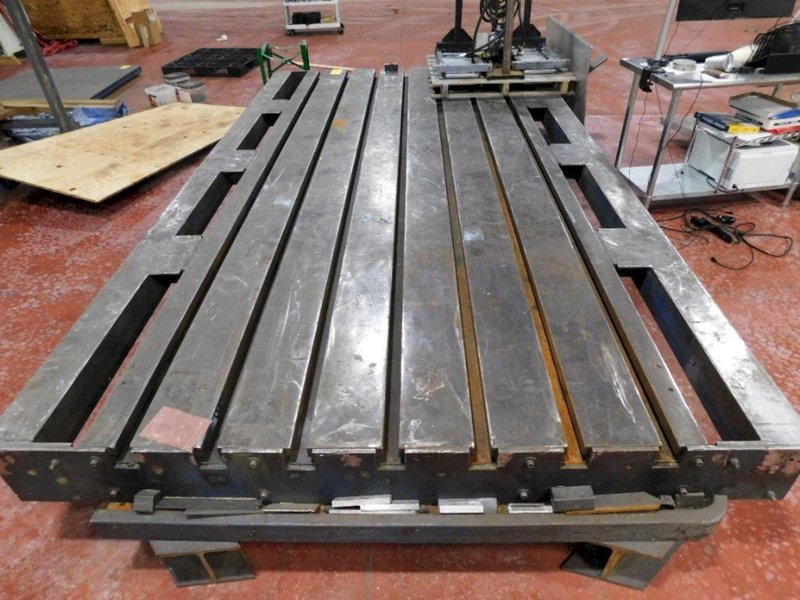 160&quot; X 92&quot; T-SLOT TABLE: YOBRO #24039