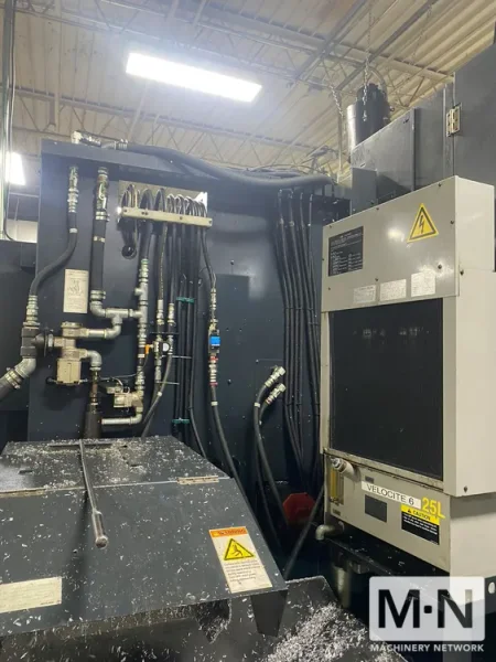 (2) Makino A61 CNC 4th-Axis Horizontal Machining Center, 2008 w/ 24 Station Pallet Pool