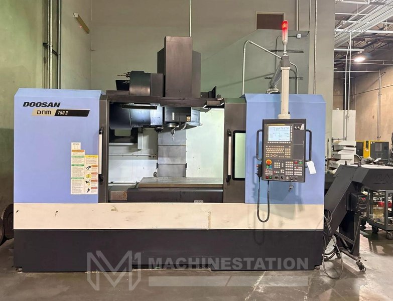 Doosan DNM 750II CNC Vertical Machining Center – 2018 TSC, 12,000 RPM Mill