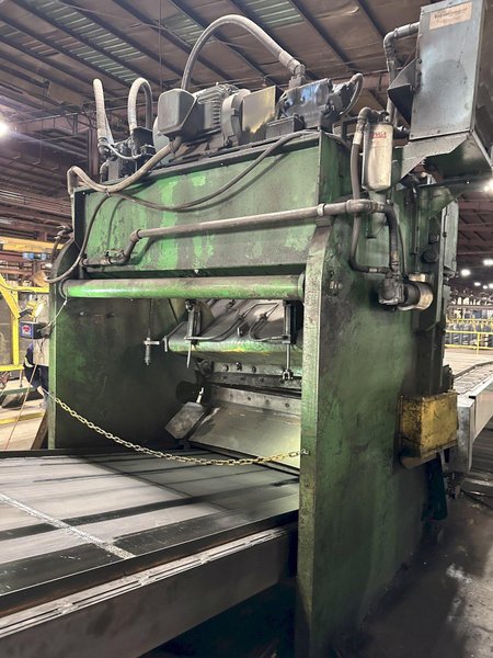 6' X 3/4" PACIFIC HYDRAULIC PLATE SHEAR: STOCK #23760