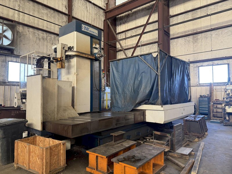 5.1&quot; HNK CNC HORIZONTAL BORING MILL, HBM, BUILT IN ROTARY, 120&quot; CROSS, 90&quot; Y, FANUC 31i, 2014/2016