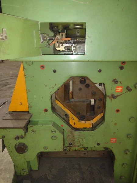 66 TON PEDDINGHAUS MODEL #66/110 PEDDIMASTER HYDRAULIC IRONWORKER: STOCK 22239