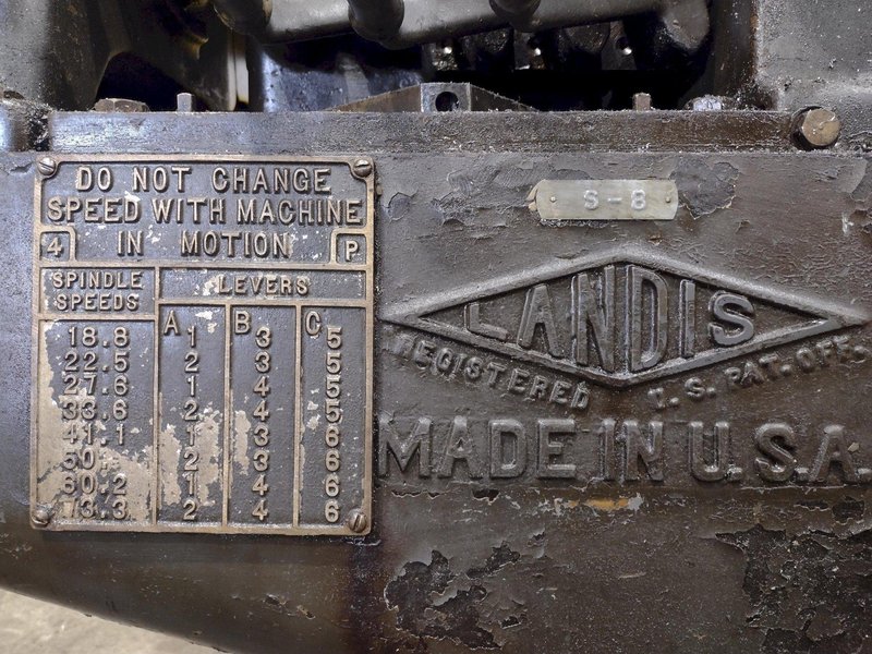 LANDIS #48 SINGLE SPINDLE THREADER: YOBRO #24700