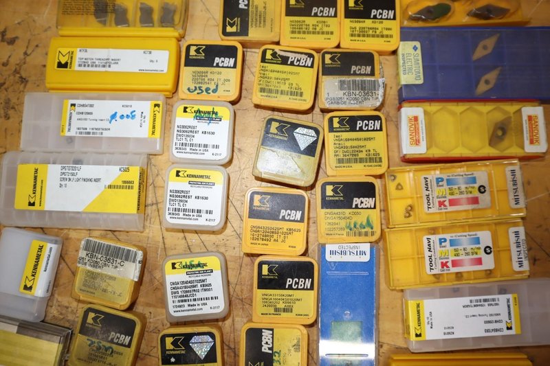 Kennametal, Mitsubishi, Sumitomo - Assorted Carbide Inserts - Auction Item