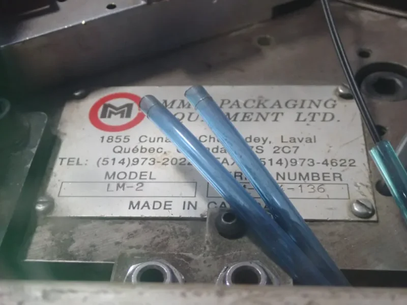 MMC PACKAGING EQUIPMENT LTD. 18" CAP PRESS  -  LM-2