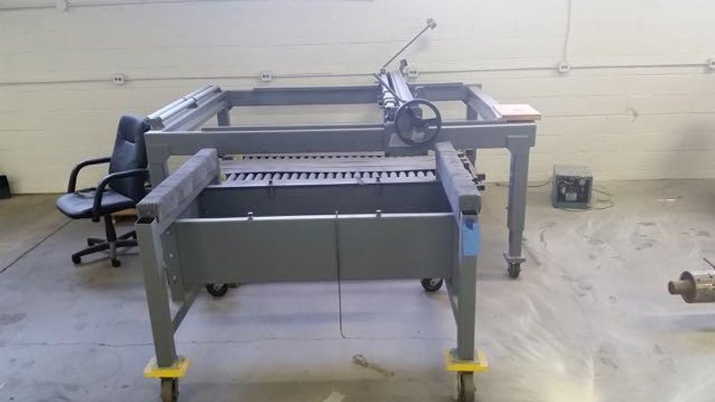 60" x .105" x 40,000# EMAG BLANKING LINE