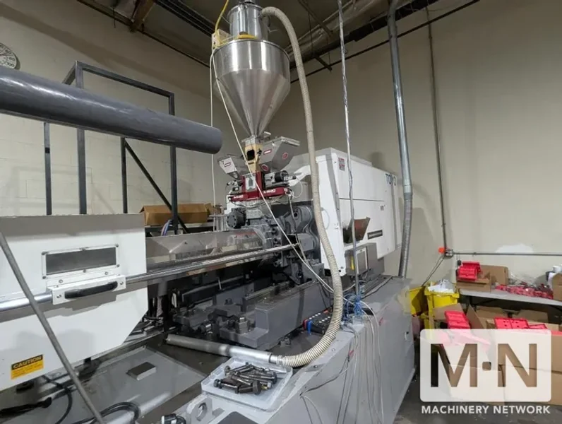 500 TON 68 OZ TOYO MODEL Si-500V ELECTRIC INJECTION MOLDING MACHINE MFG 2012