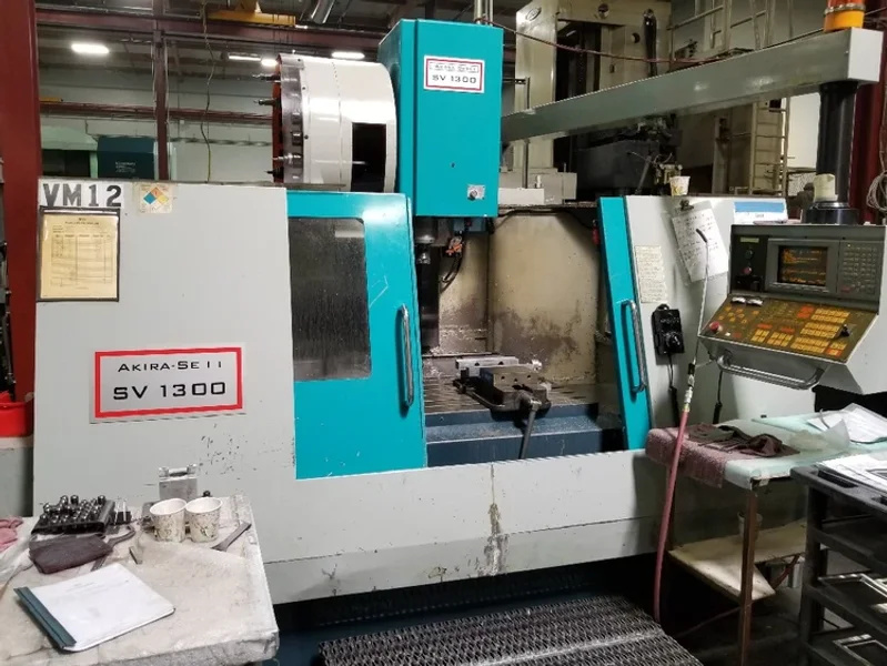 2000 AKIRA SEIKI SV-1300 | Machining Centers, Vertical