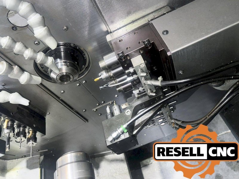 2018 DMG Mori Sprint 32/8 CNC Screw Machine w/ Barfeeder