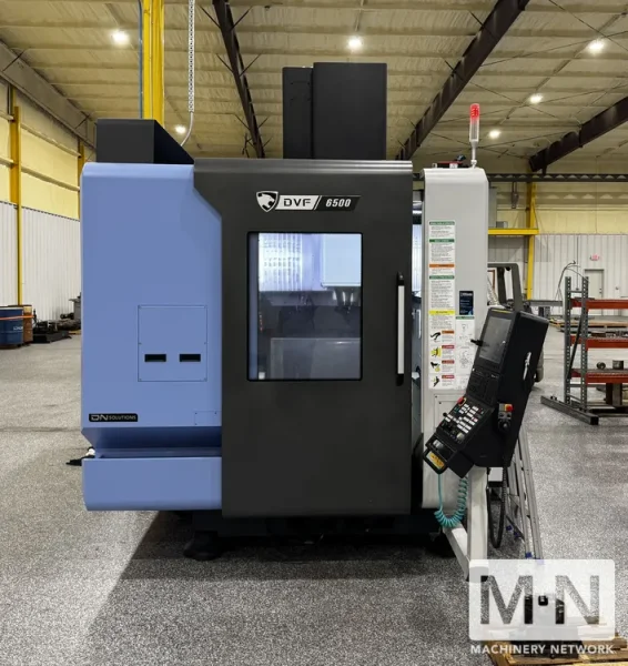 DN SOLUTIONS DVF 6500 CNC 5-Axis Vertical Machining Center, 2023 - LIKE NEW