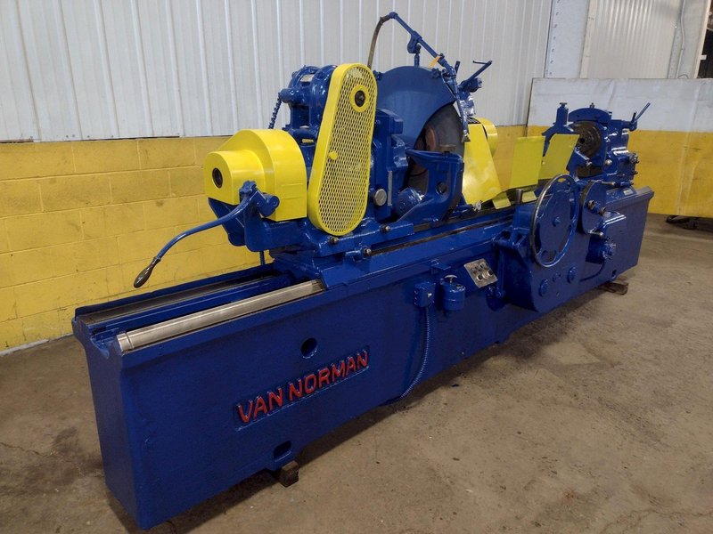 24&quot; X 84&quot; VAN NORMAN CRANKSHAFT CYLINDRICAL GRINDER: STOCK #17878
