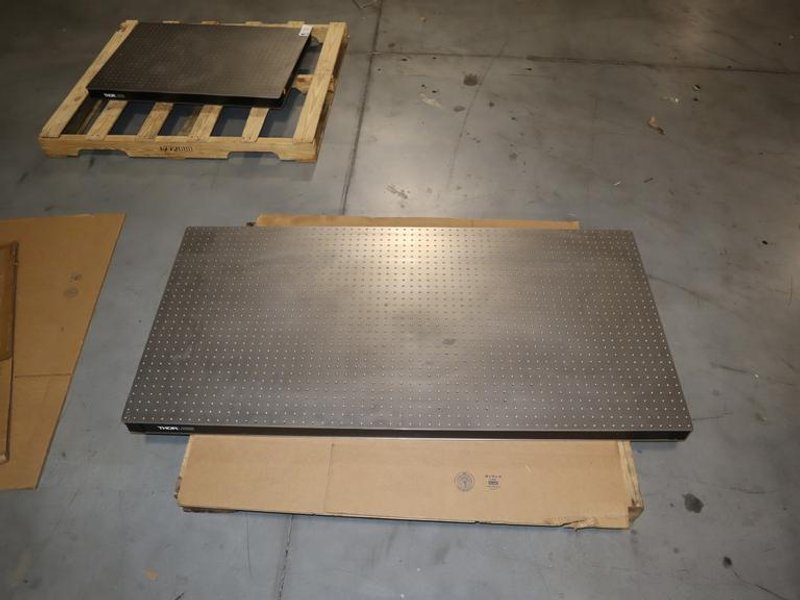 ThorLabs Optical Breadboard, 30" x 60" x 2.28", 1/4"-20 Mounting Holes w/ 1" Grid Pattern- Auction Item