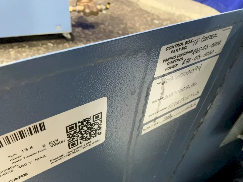 THERMAL CARE .75 HP TEMPERATURE CONTROL UNIT   -  RQE0908