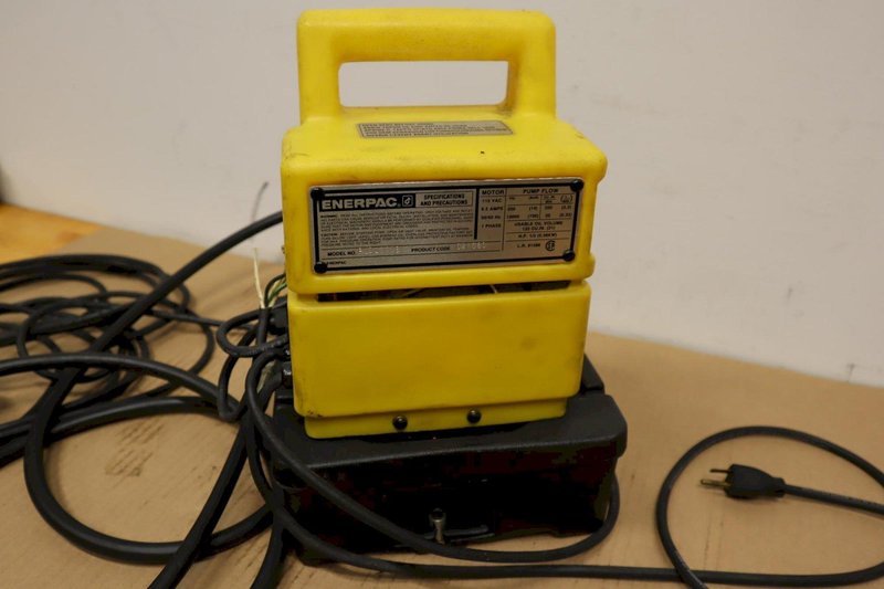 Enerpac PUD1300B, Two Speed, Economy Electric Hydraulic Pump, 3/2 Solenoid Valve, 115V, For use with Single-Acting Cylinders- Auction Item