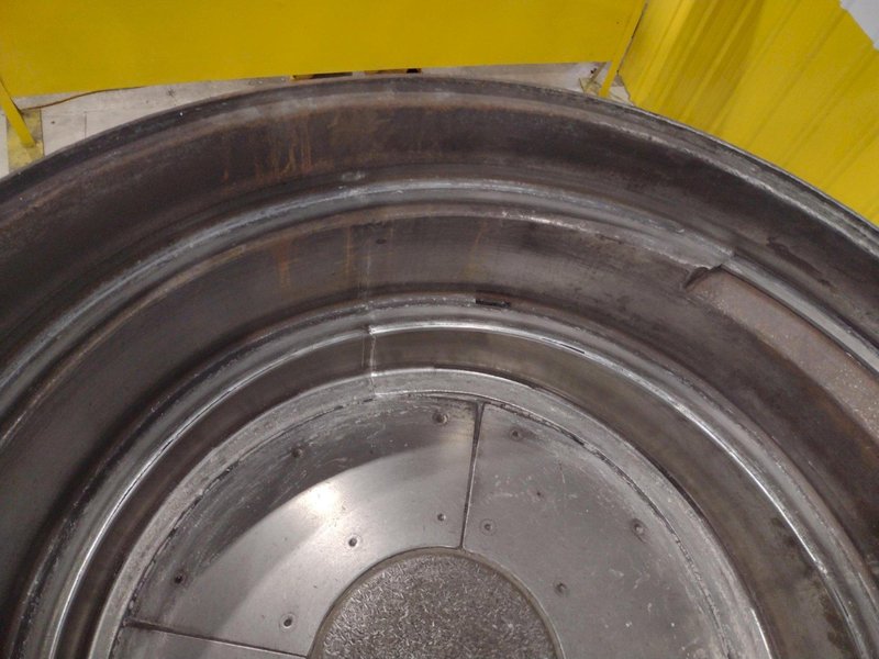 60" DIAMETER FROHLICH VIBRATORY FEEDER BOWL: STOCK #20808