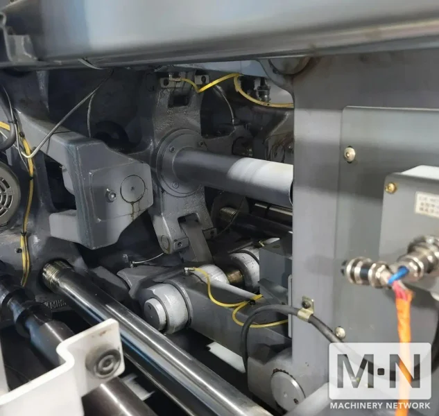 110 TON 6.4 OZ TOSHIBA MODEL EC-110SXIIV50-4A ELECTRIC INJECTION MOLDING MACHINE MFG 2015