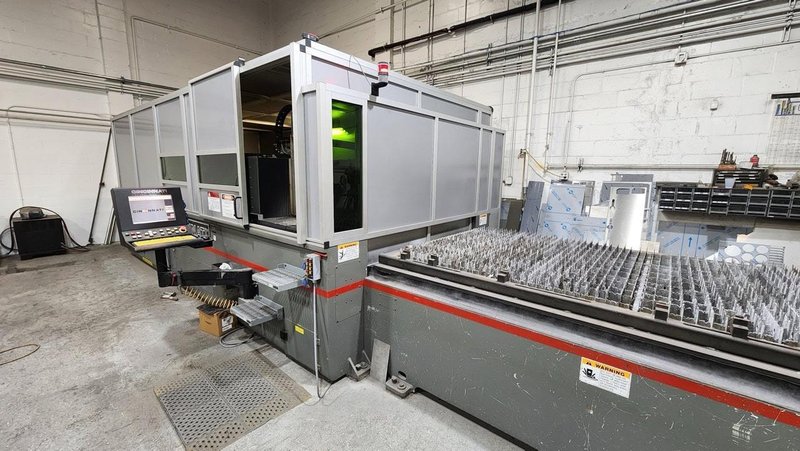 4,000 Watt Cincinnati CL-940 Fiber Laser, 60′ x 120′, 2013