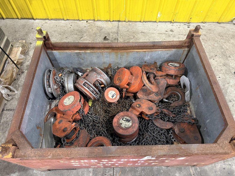 10 TON CM MANUAL SERIES 622 CHAIN FALL HOISTS: YOBRO #25442