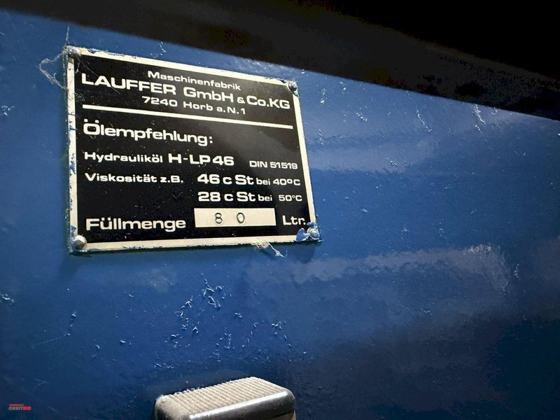 16 TON LAUFFER TYPE RPL16 PRESS: YOBRO #24687