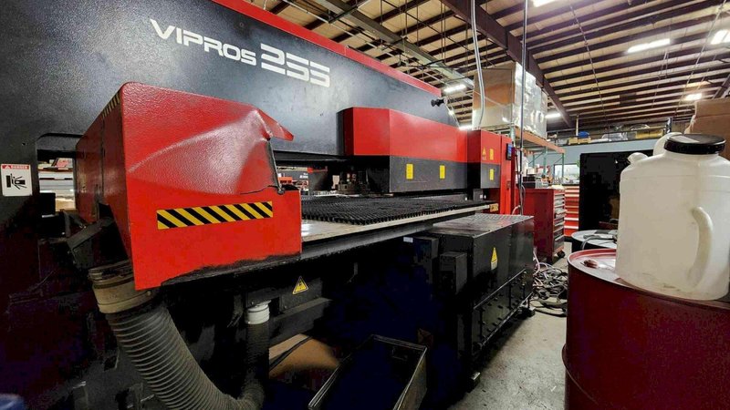 22 Ton Amada Vipros 255 Turret Punch, 1998