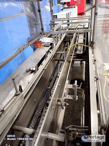 ADCO Manufacturing Model: 15DZ-60 SS  ||  Hand Load Horizontal Cartoner