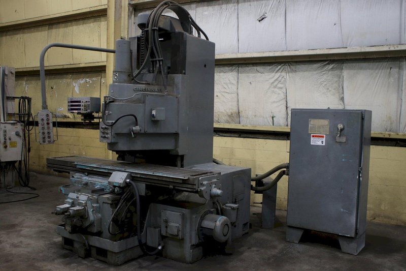 CINCINNATI VERCI POWER VERTICAL MILL: STOCK #75834