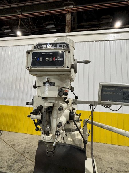 2014 FALCON CHEVALIER MODEL #FM-4VKH VERTICAL RAM TYPE KNEE MILL: STOCK #21140