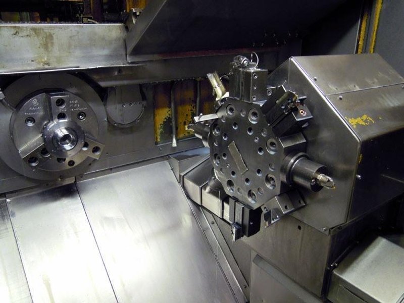 Weisser FR 23Q-2 Double spindle CNC Ø 355 x 430 mm