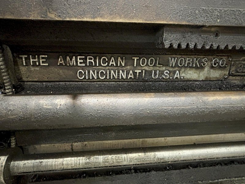 40" X 252" (21') AMERICAN PACEMAKER ENGINE LATHE, 2.75" HOLE: STOCK #20837