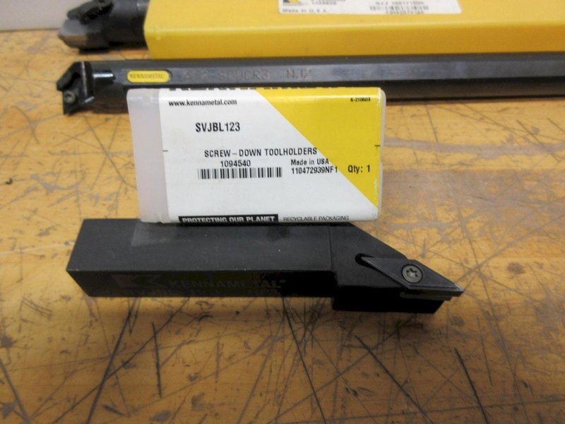 Kennametal Boring Bars and Turning Tools, (6pcs) ***Appear New or Little Use***- Auction Item