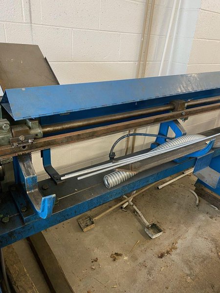 3/16&quot; Shuster Model 400V Wire Straightening and Cutting Machine