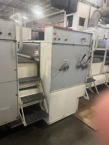 Emba 160 Flexo Folder Gluer, 1985 – Main Feeder Vacuum Pump Needs Replacing