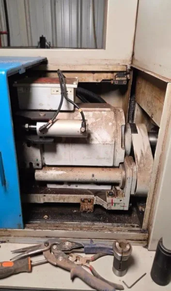 USED NOMURA .787" X 7.87" AUTOMATIC SWISS TYPE CNC LATHE MODEL NN-20UBB