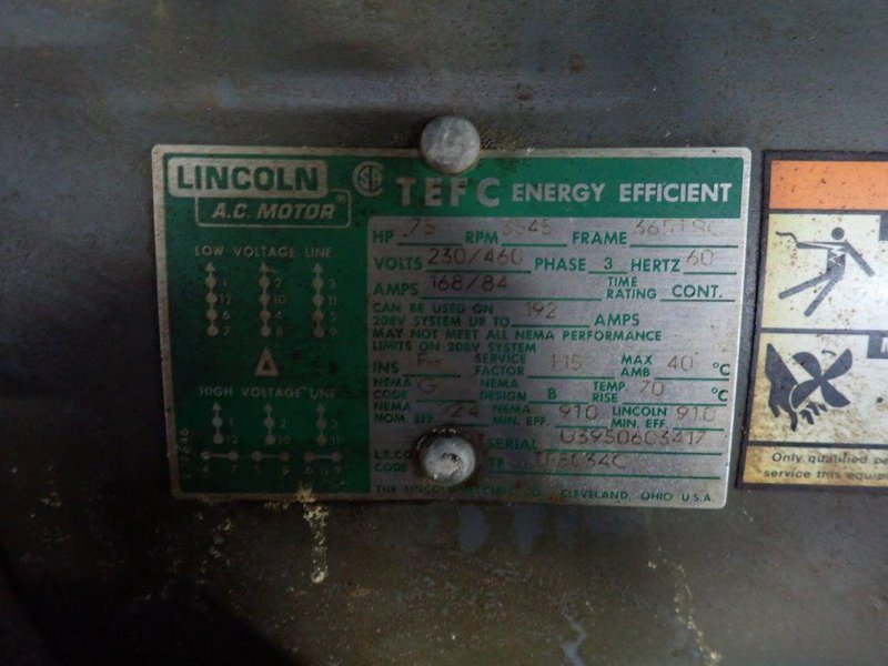 75 HP HYDRAULIC UNIT