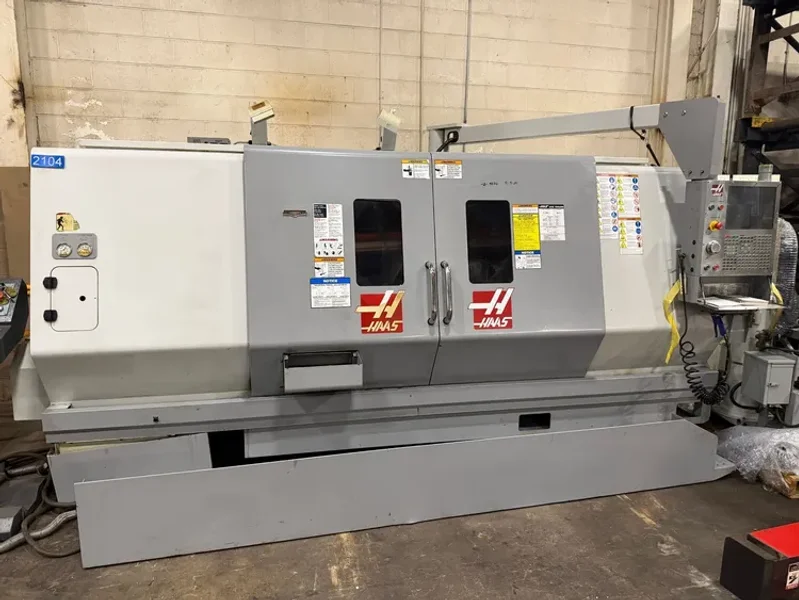 USED HAAS MODEL SL-30L 30" x 60" CNC SLANT BED LATHE