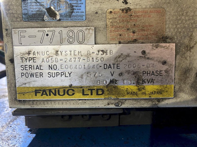 FANUC – R-J3iB PARTS ONLY
