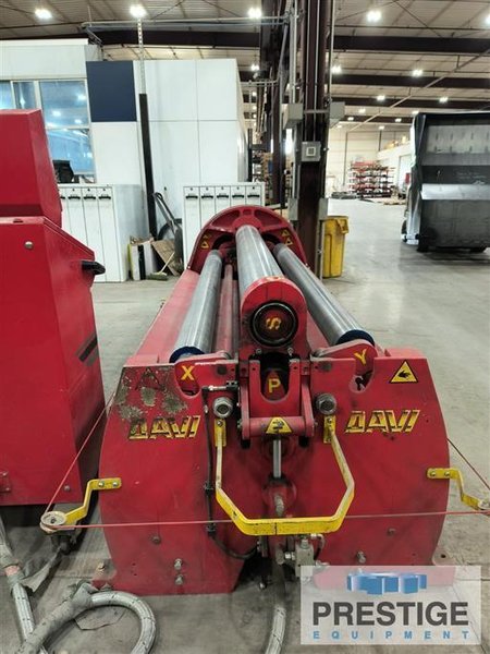 DAVI MCA 2017 1/4&quot; x 6&#039;6&quot; CNC 4-Roll Hydraulic Plate Roll