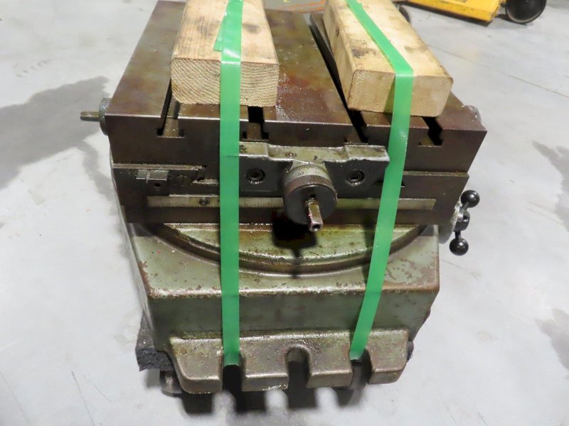 Advance B-13 Cross Slide Rotary Table with 13" x 13" Table Area- Auction Item
